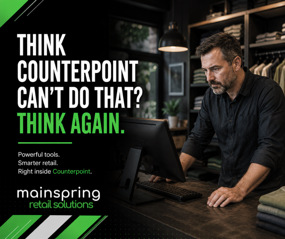 NCR Counterpoint Features